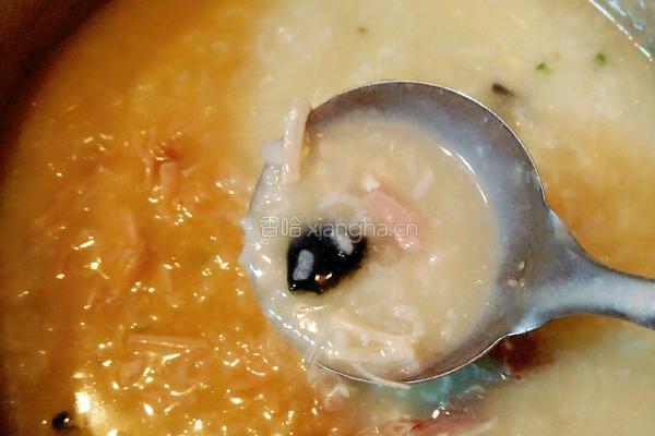 传统广式皮蛋瘦肉粥的做法图解12