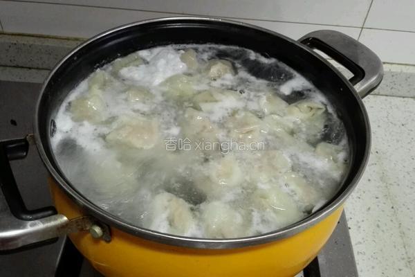 鸽子汤馄饨的做法图解7