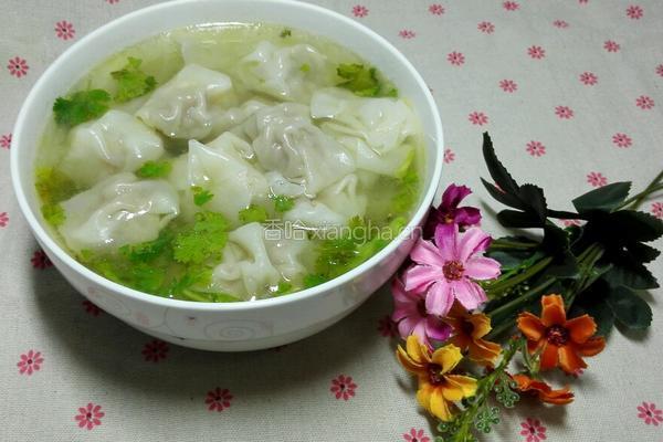 鸽子汤馄饨的做法图解8