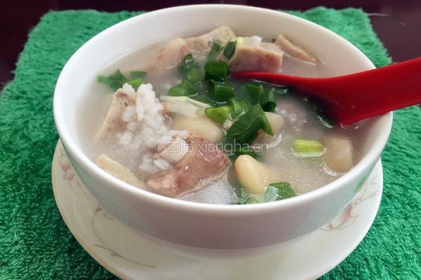菱角排骨粥的做法图解11