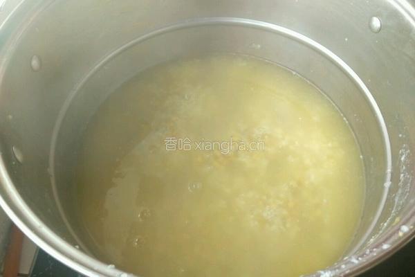 大米小麦粥的做法图解5
