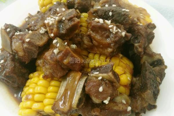 玉米烧排骨的做法图解12