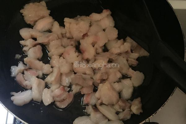 五花肉焖豆腐的做法图解3