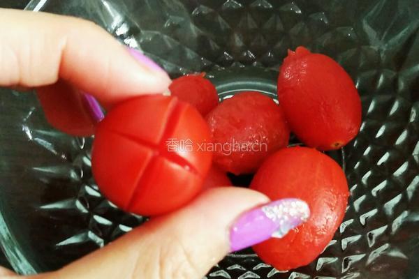 梅渍圣女果的做法图解2