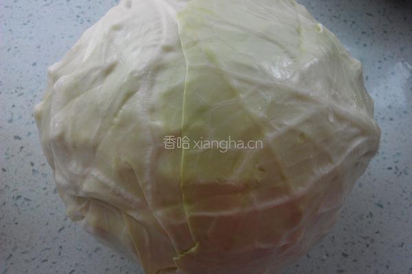 炝拌卷心菜的做法图解1