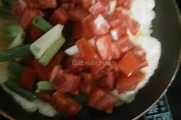 番茄鸡蛋拌面的做法图解5
