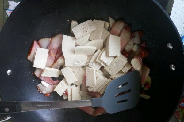 腊肉千页豆腐的做法图解5