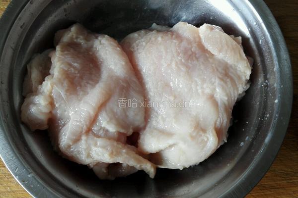 香酥炸鸡排的做法图解3