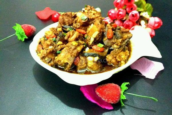 香菇鼓汁蒸排骨的做法图解9