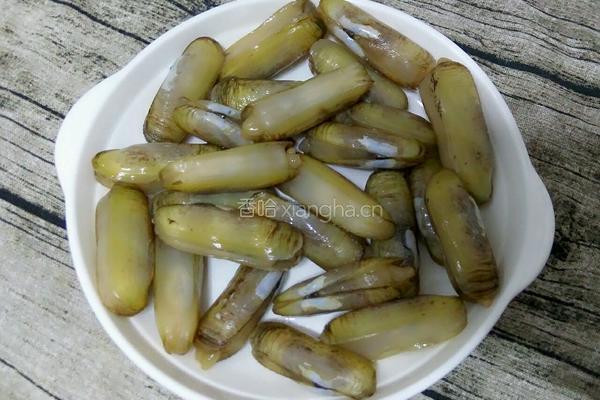 拌香蛏子的做法图解3