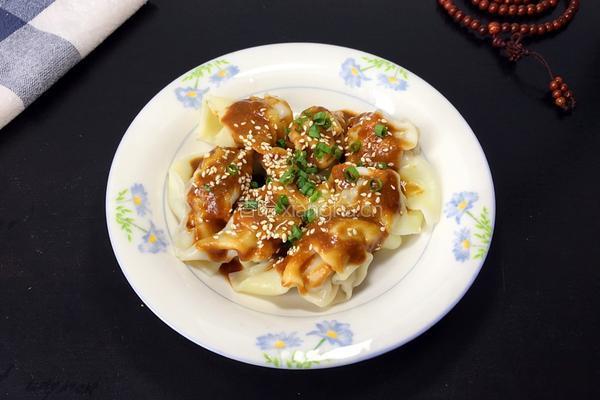 花生酱冷馄饨的做法图解8