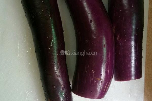 菊花茄子的做法图解1
