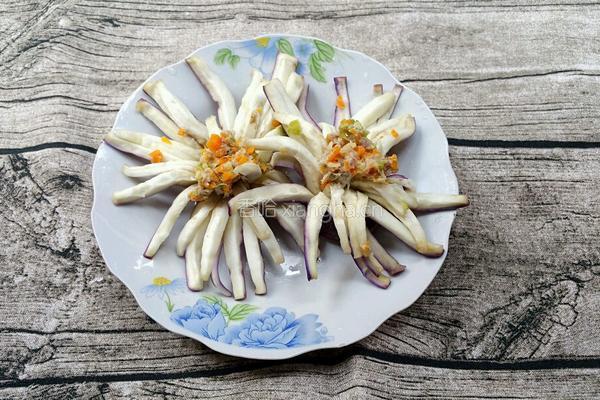 菊花茄子的做法图解9