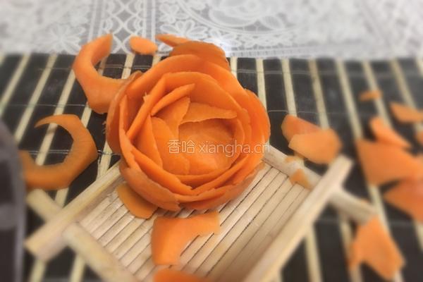 胡萝卜花的做法图解7