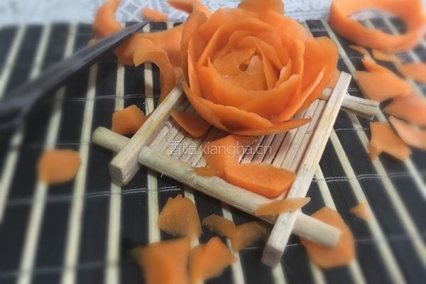 胡萝卜花的做法图解8