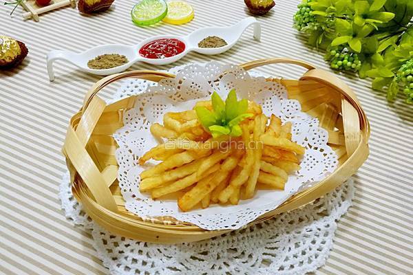 自制炸薯条的做法图解14