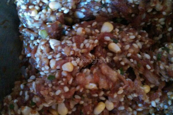 厚豆腐皮糯米肉玉米的做法图解3