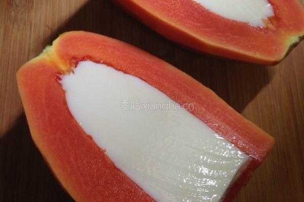 木瓜椰奶冻的做法图解13