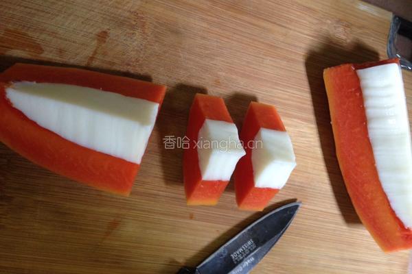 木瓜椰奶冻的做法图解14