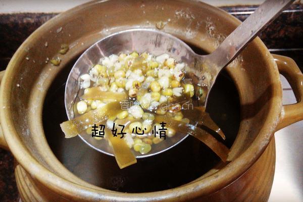 绿豆海带糖水的做法图解5