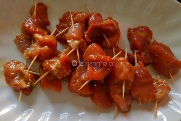 微波炉版 牙签肉的做法图解4