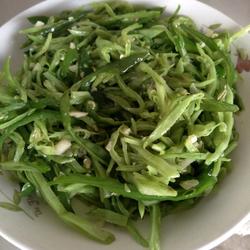 青椒炒茶豆的做法[图]