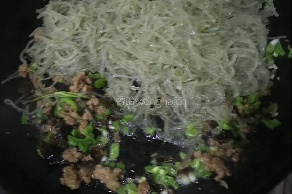 肉末粉丝的做法图解6