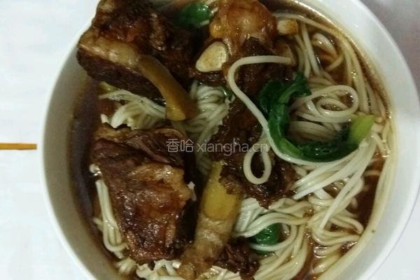牛肉面的做法图解5
