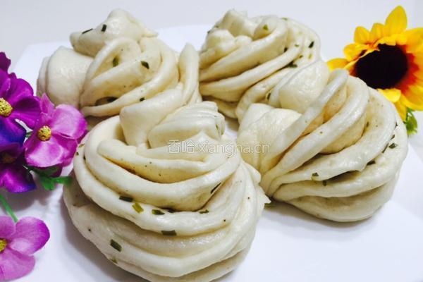葱香花卷的做法图解17