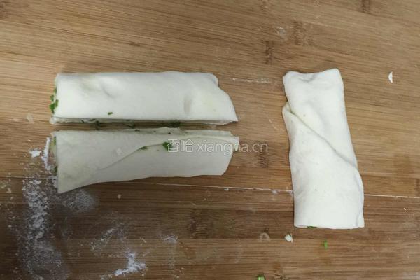 葱香花卷的做法图解12