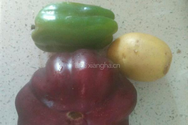 酱香土豆茄子（少油版）的做法图解1