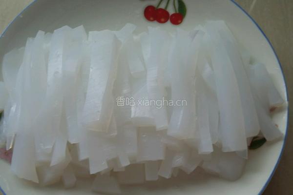 凉拌凉粉的做法图解2