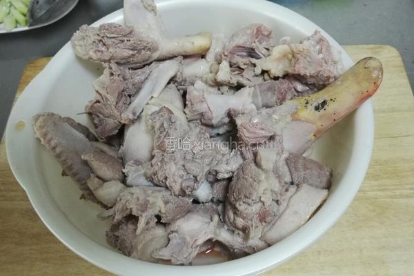 家常炖老鸭的做法图解4