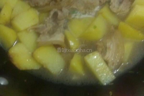 土豆炖茄子的做法图解6