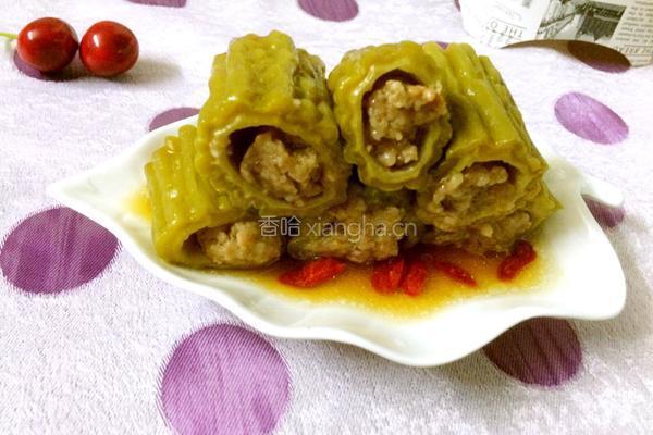 酿苦瓜的做法图解11