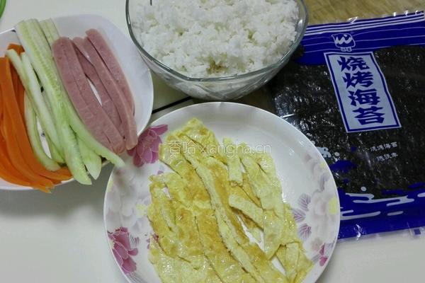 家常寿司的做法图解1