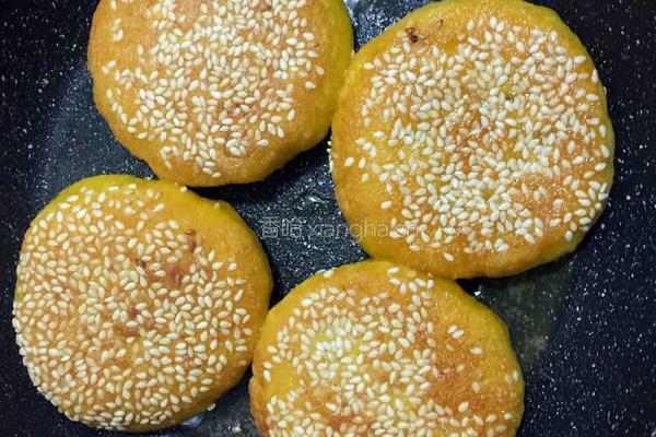 香蕉馅南瓜饼的做法图解10