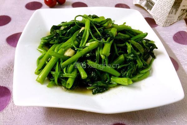 蒜香空心菜