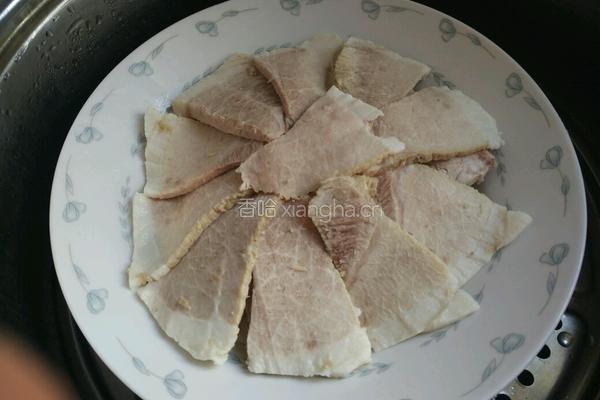 浇汁白肉的做法图解4