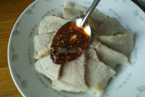 浇汁白肉的做法图解10