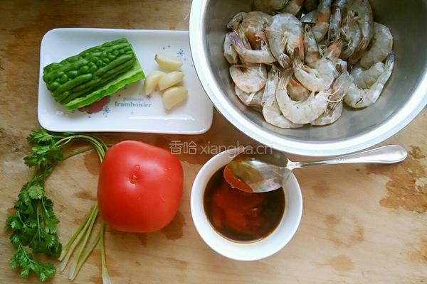 蒜蓉番茄虾的做法图解4