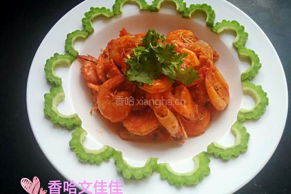 蒜蓉番茄虾的做法图解12
