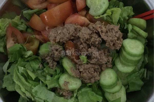 生菜沙拉的做法图解4