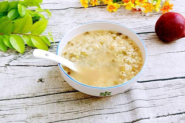 绿豆大米粥的做法图解7