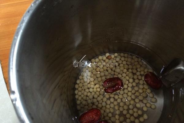 枣香豆浆的做法图解3
