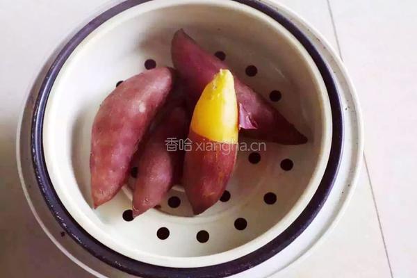 蒸小红薯的做法图解4