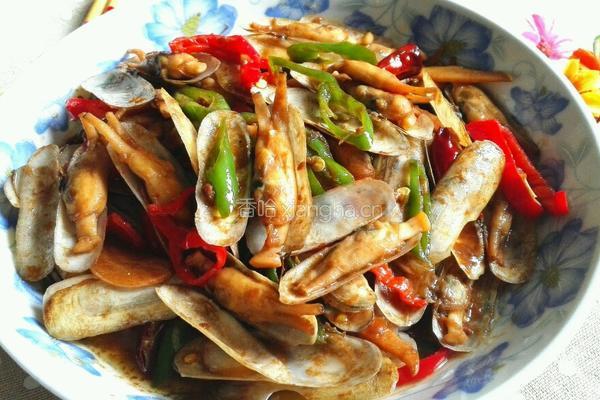 酱爆蛏子的做法图解9