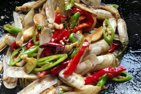酱爆蛏子的做法图解8