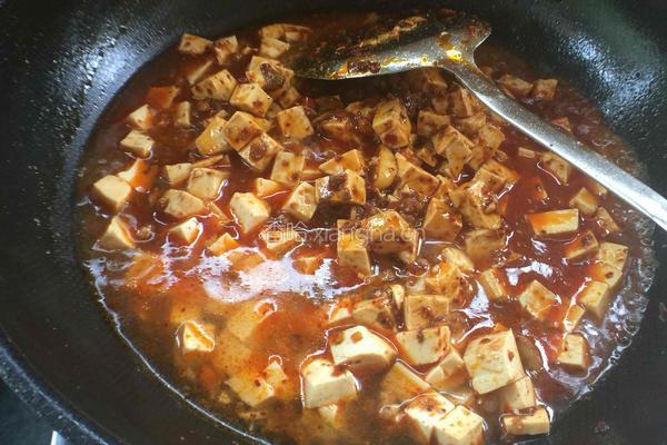 麻婆豆腐的做法图解9
