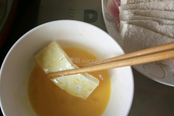 黄金香煎豆腐的做法图解3